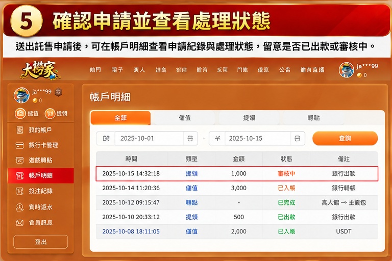 大撈家娛樂城託售教學